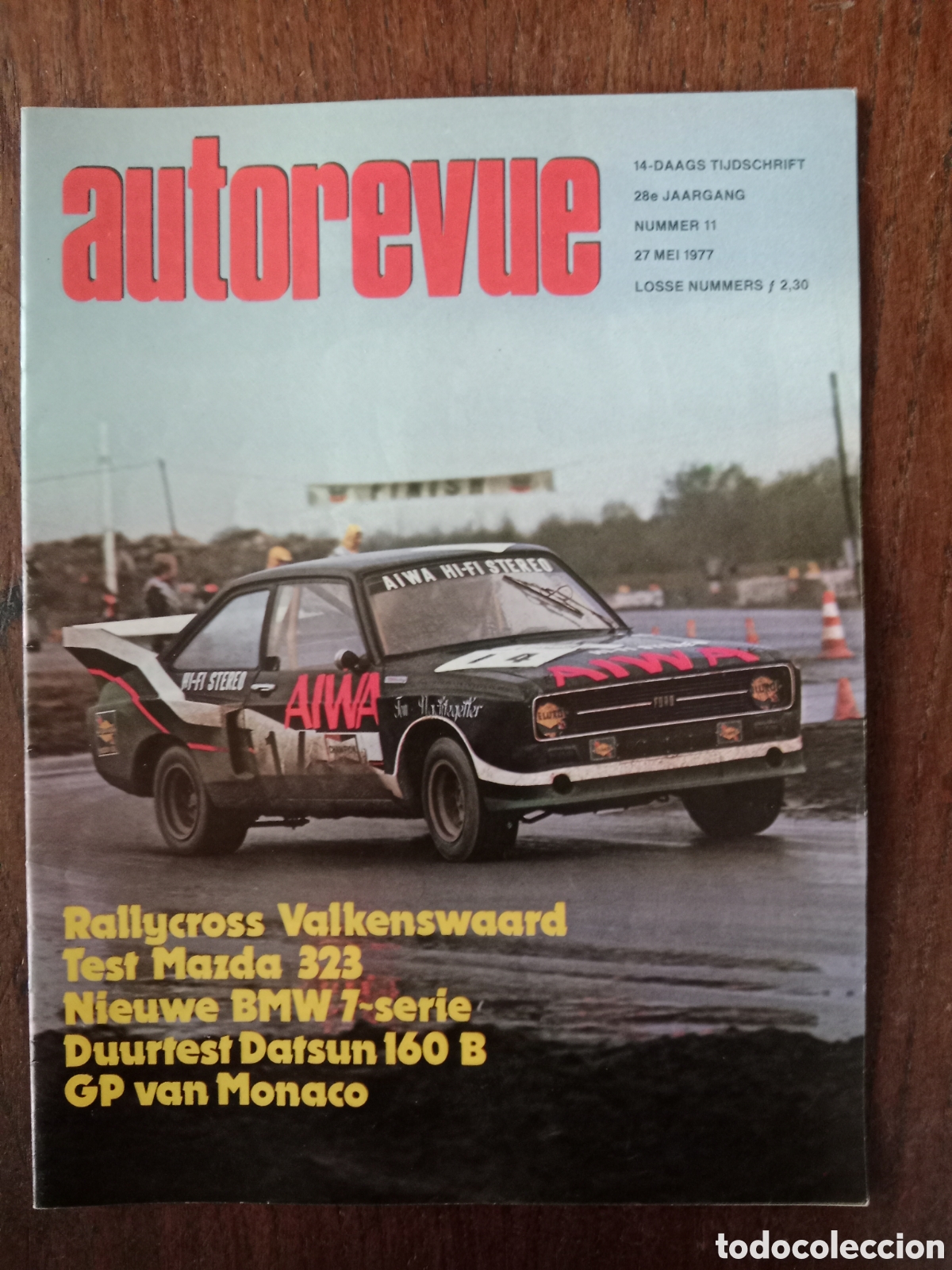 Coches: Revista autorevue n. 11 de 1977 autom&oacute;vil