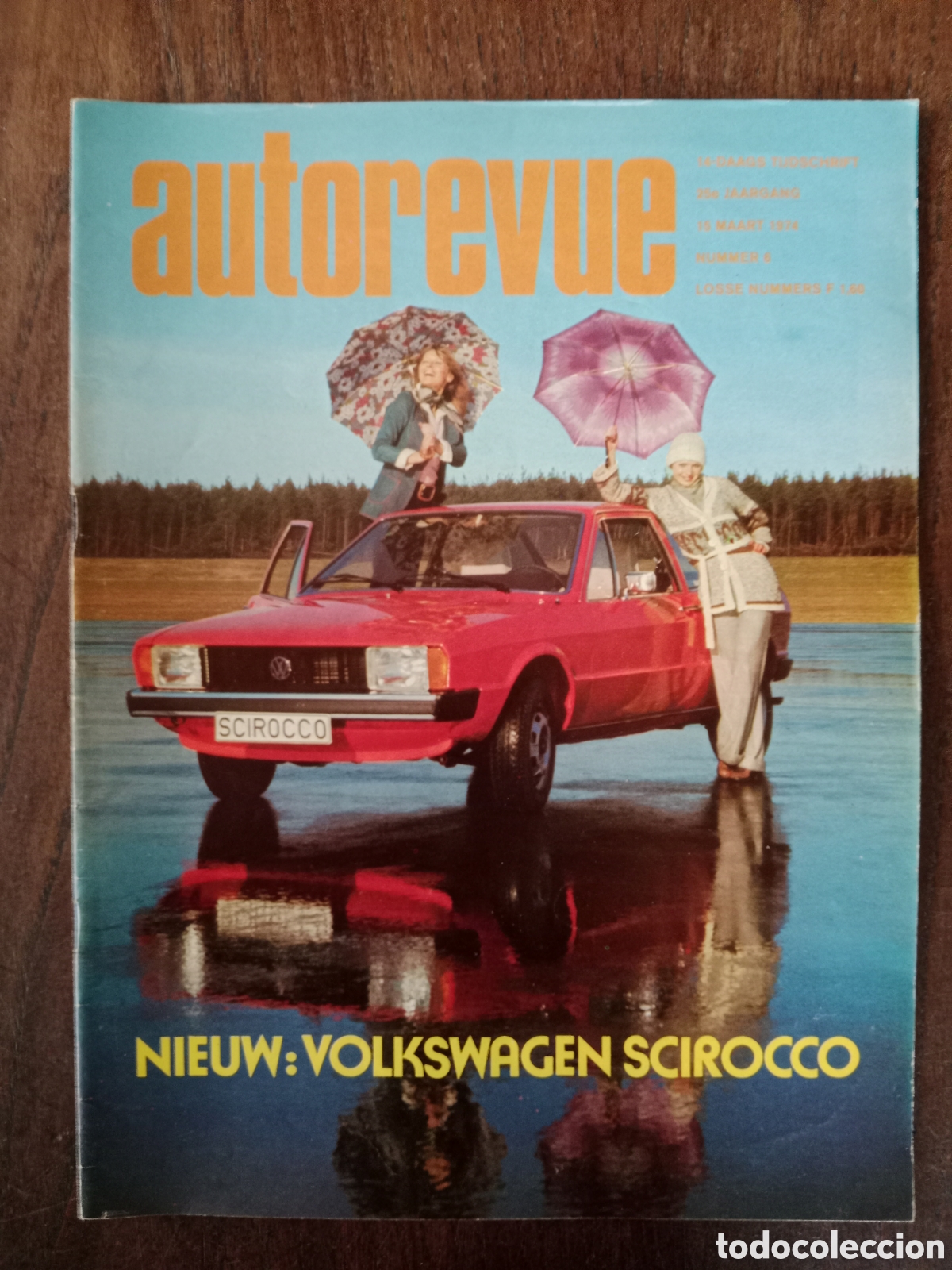 Coches: Revista autorevue n. 6 de 1974 autom&oacute;vil