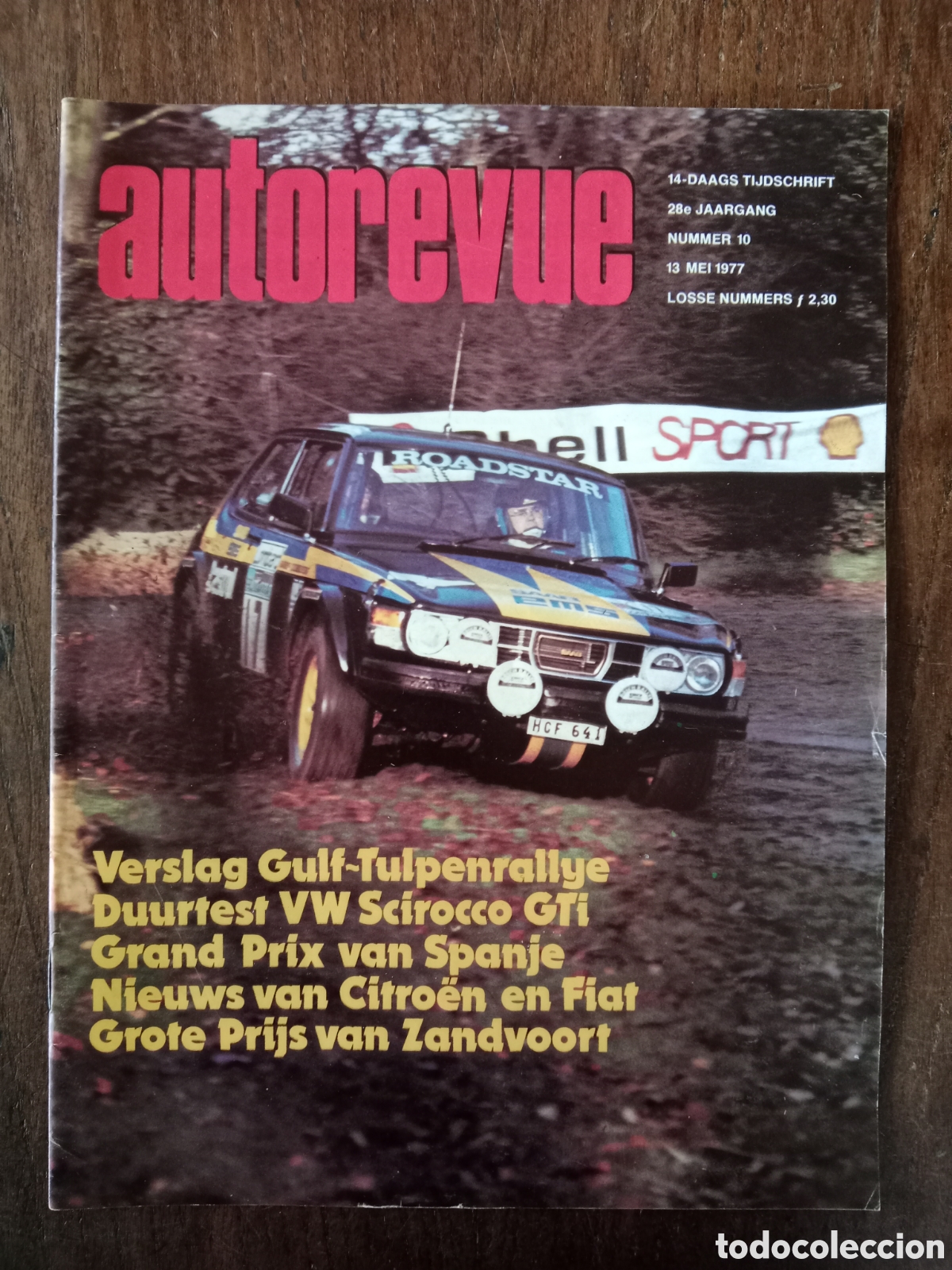 Coches: Revista autorevue n. 10 de 1977 autom&oacute;vil
