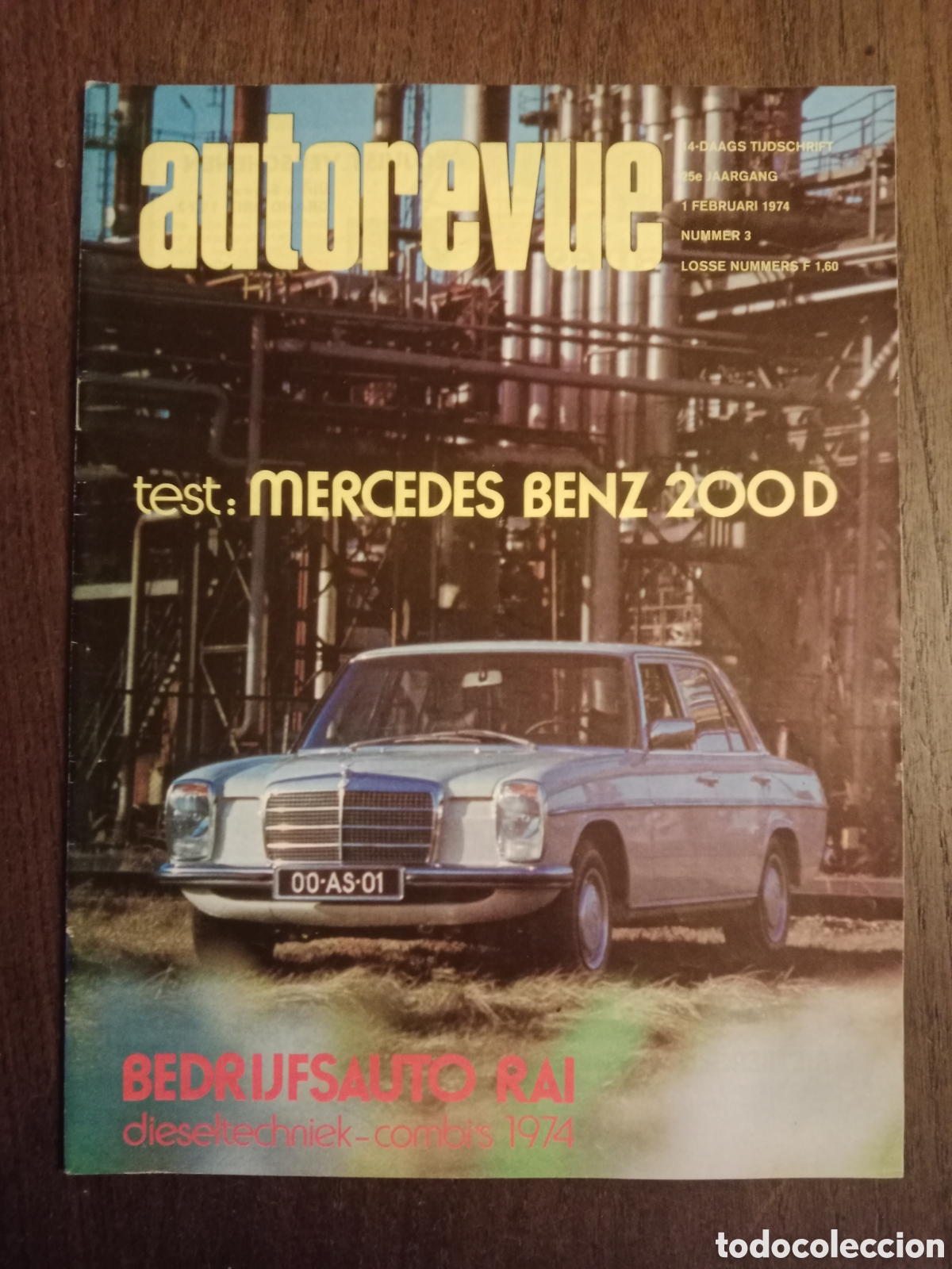 Coches: Revista autorevue n. 3 de 1974 autom&oacute;vil