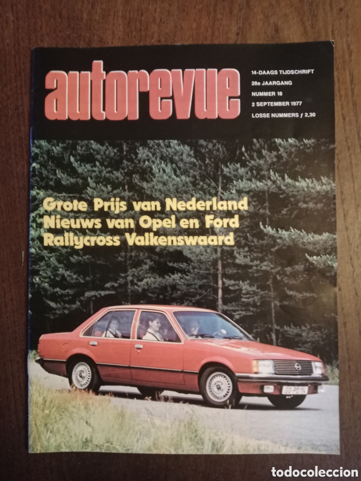 Coches: Revista autorevue n. 18 de 1977 autom&oacute;vil