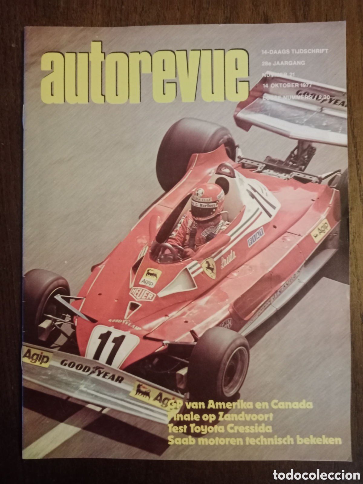 Coches: Revista autorevue n. 21 de 1977 autom&oacute;vil