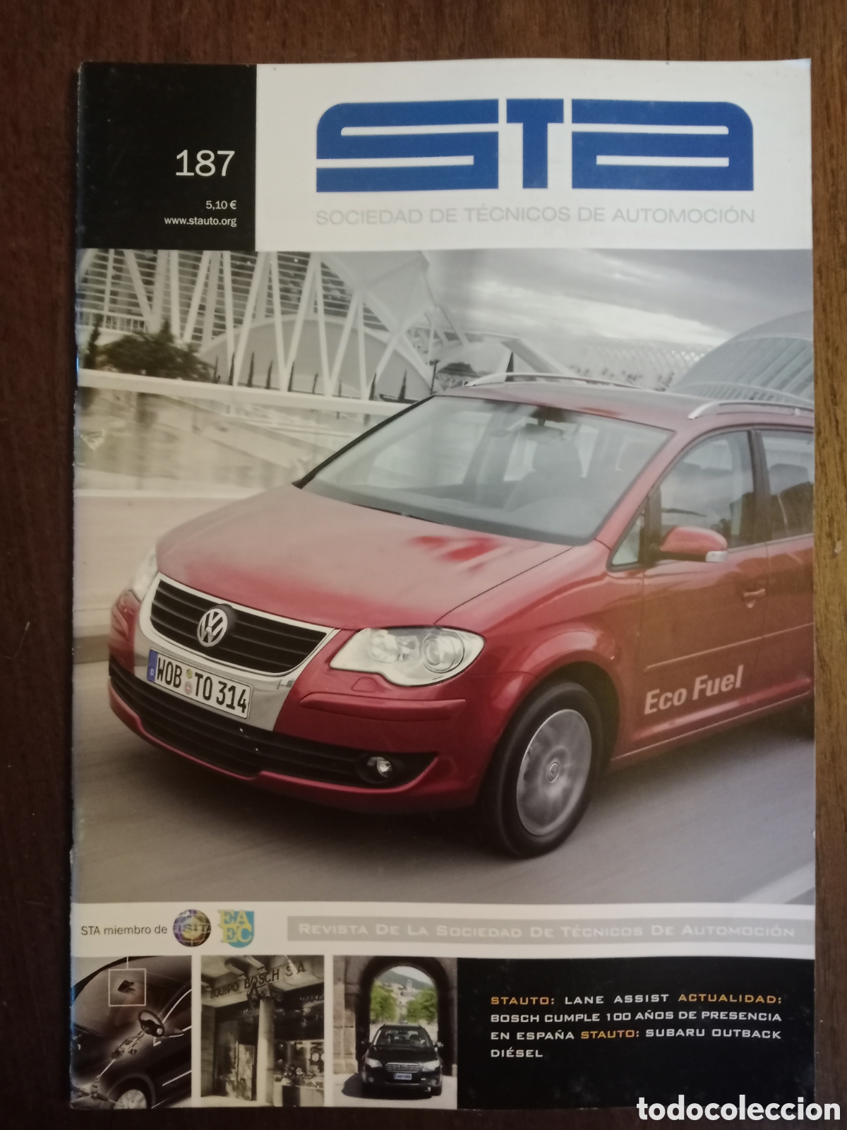 Coches: Revista STA n. 187 autom&oacute;vil