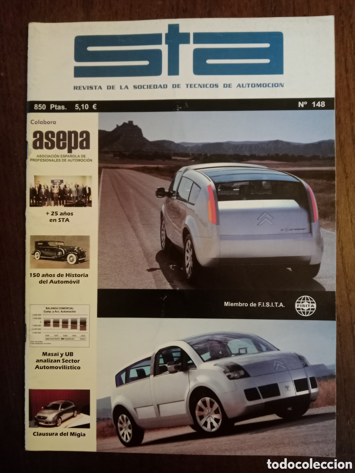 Coches: Revista STA n. 148 autom&oacute;vil