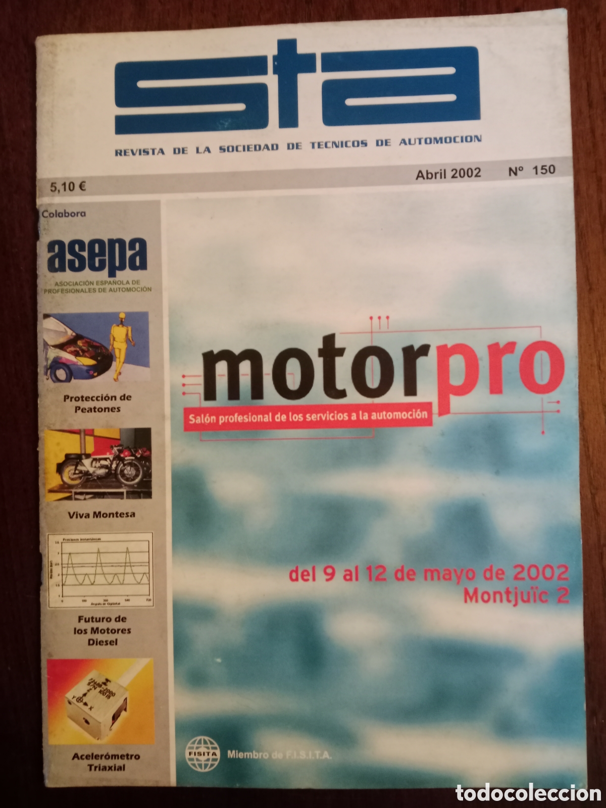 Coches: Revista STA n. 150 de 2002 autom&oacute;vil