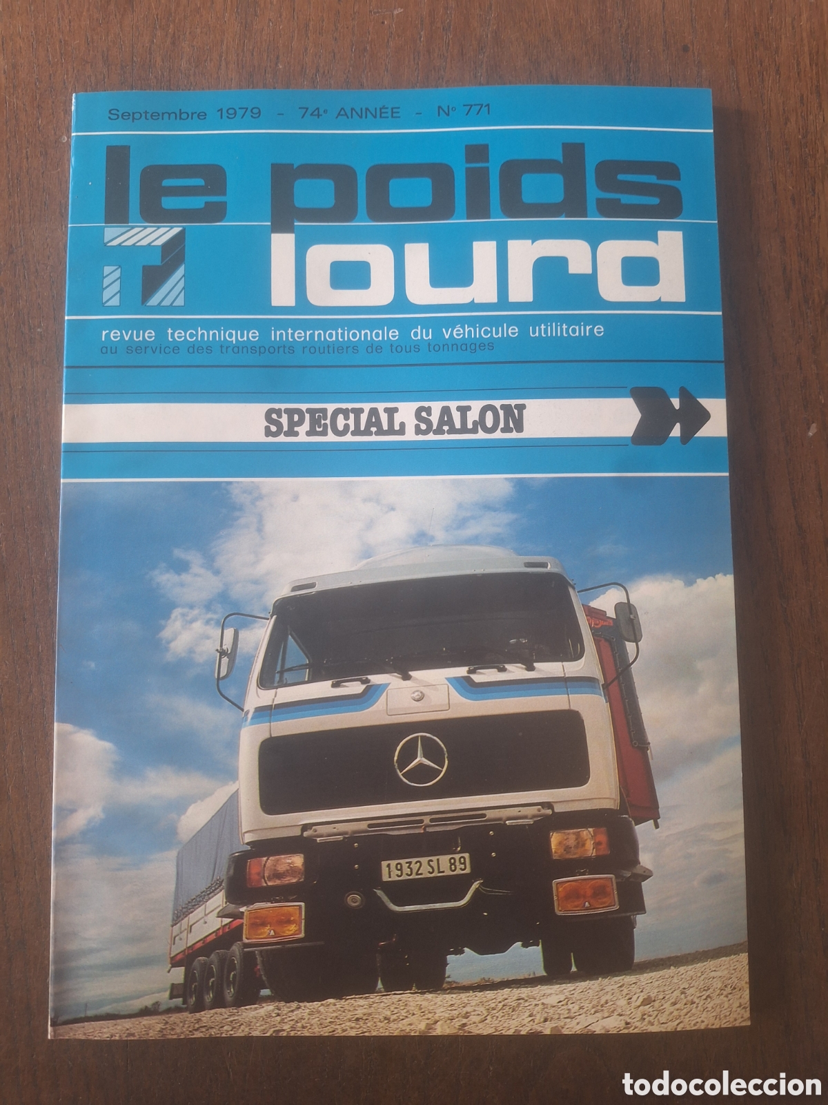Coches: Revista le poids lourd n. 771 de 1979 camion