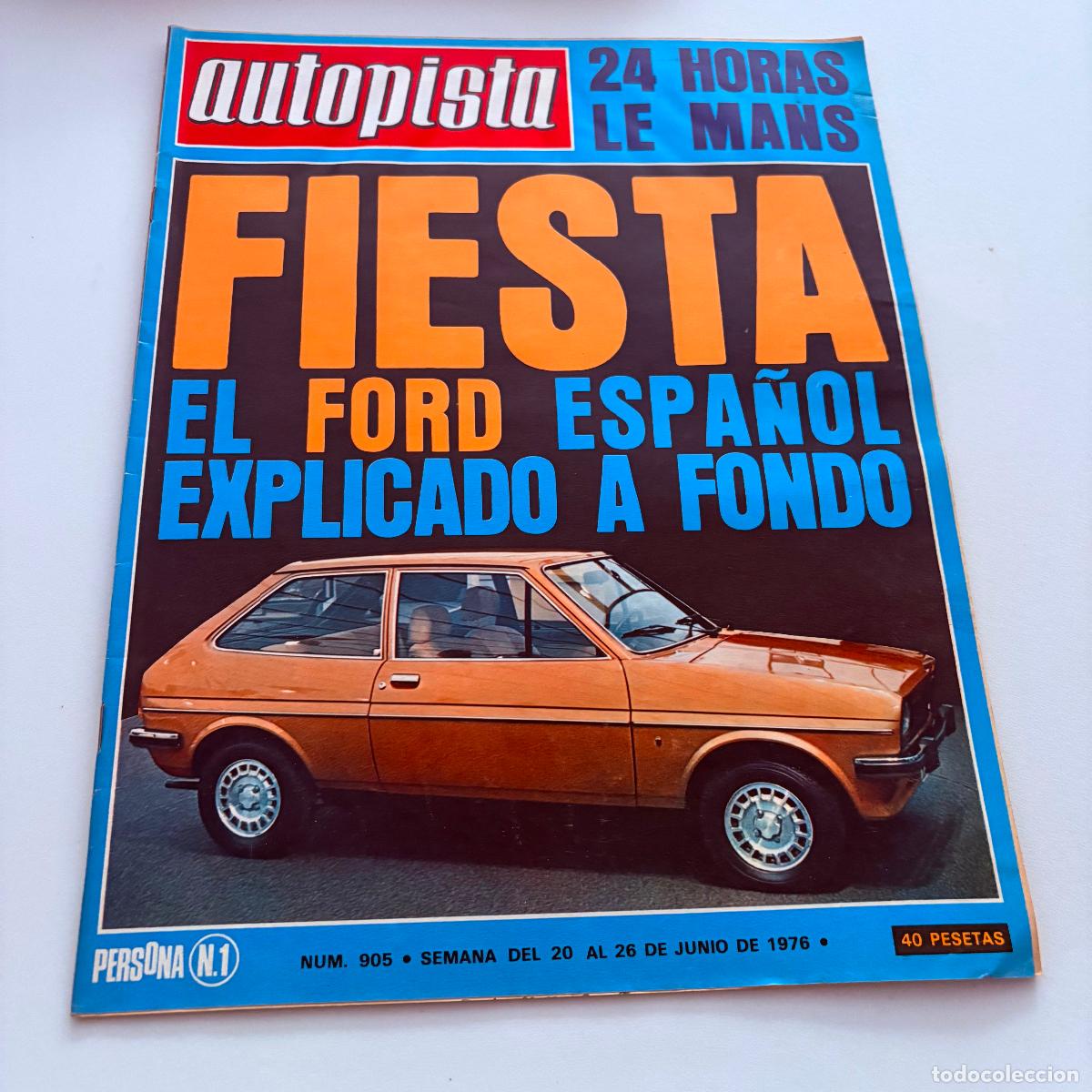 Coches: REVISTA AUTOPISTA N&ordm; 905 FORD FIESTA