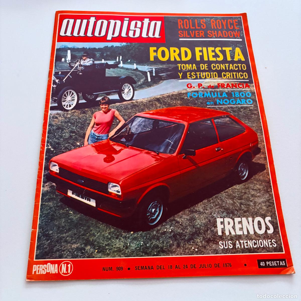 Coches: REVISTA AUTOPISTA N&ordm; 909 FORD FIESTA