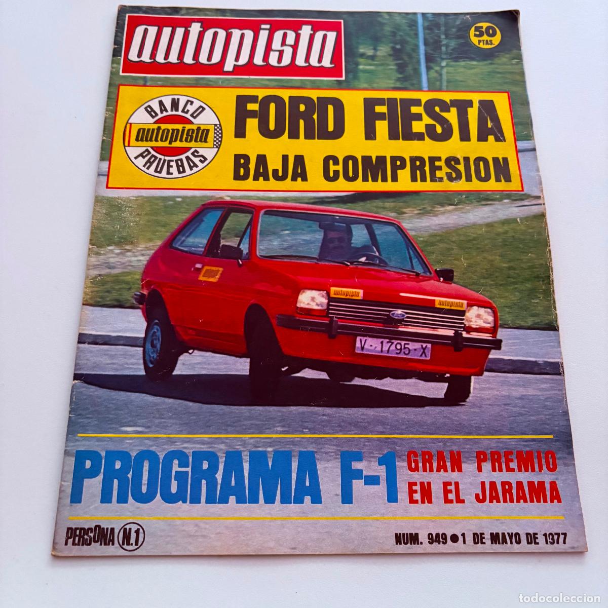 Coches: REVISTA AUTOPISTA N&ordm; 949 FORD FIESTA