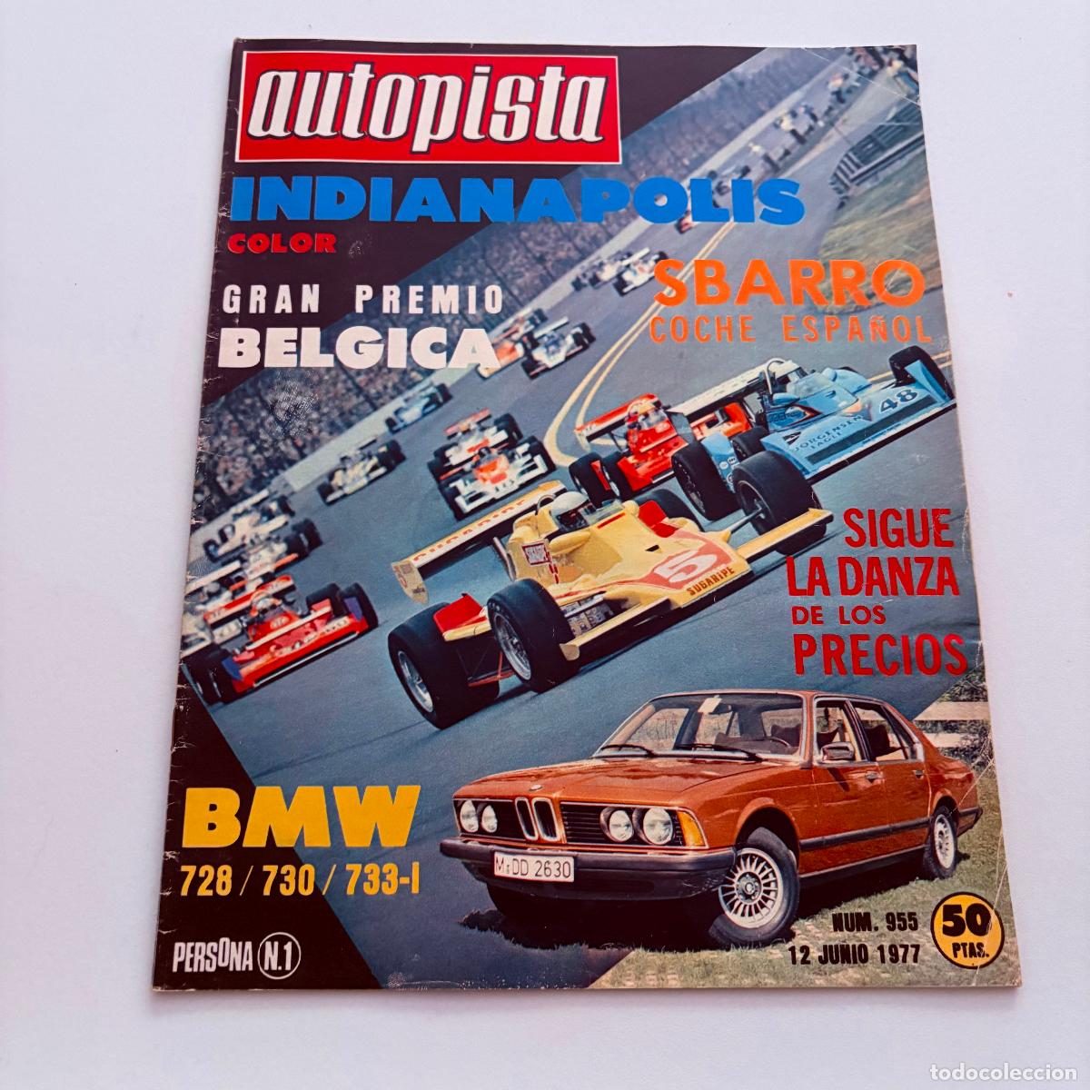 Coches: REVISTA AUTOPISTA N&ordm; 955 BMW 728 730 733I