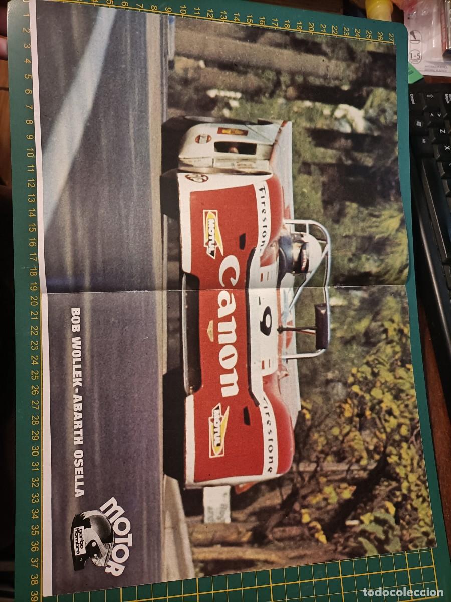Coches: BOB WOLLEK - ABARTH OSELLA. P&Oacute;STER