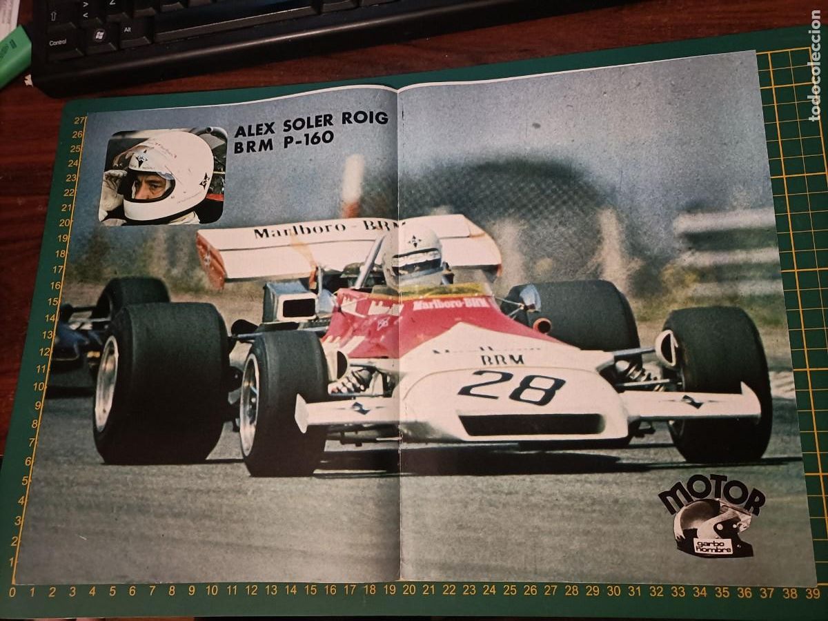 Coches: &Aacute;LEX SOLER ROIG - BRM P-160. P&Oacute;STER
