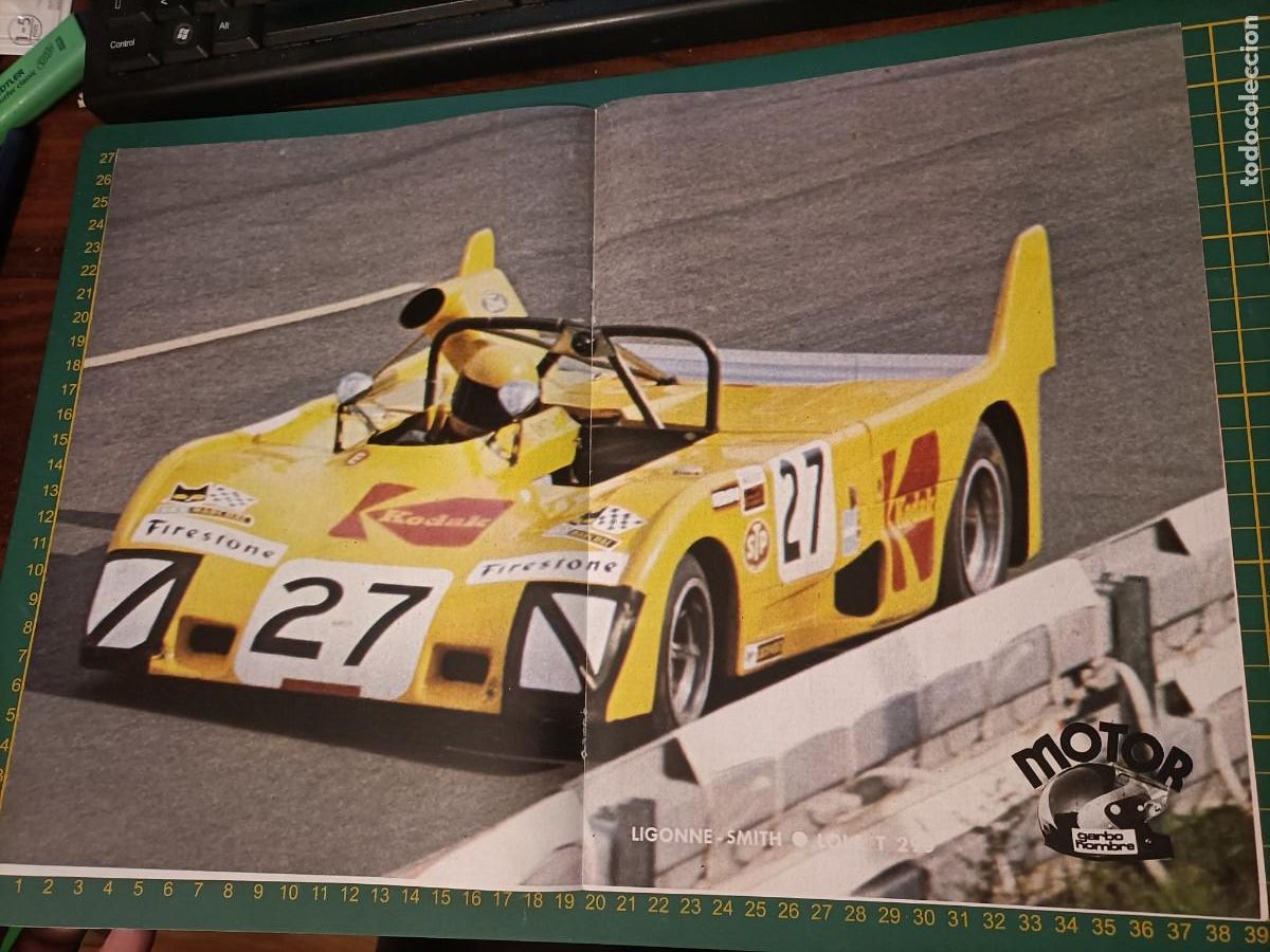 Coches: LIGONNE - SMITH. LOLA T-290. P&Oacute;STER