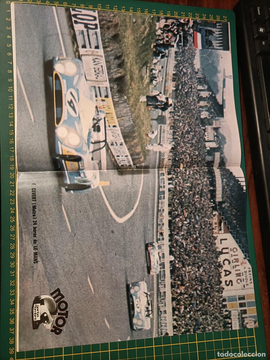 Coches: F. CEVERT (MATRA) 24 HORAS LE MANS. P&Oacute;STER