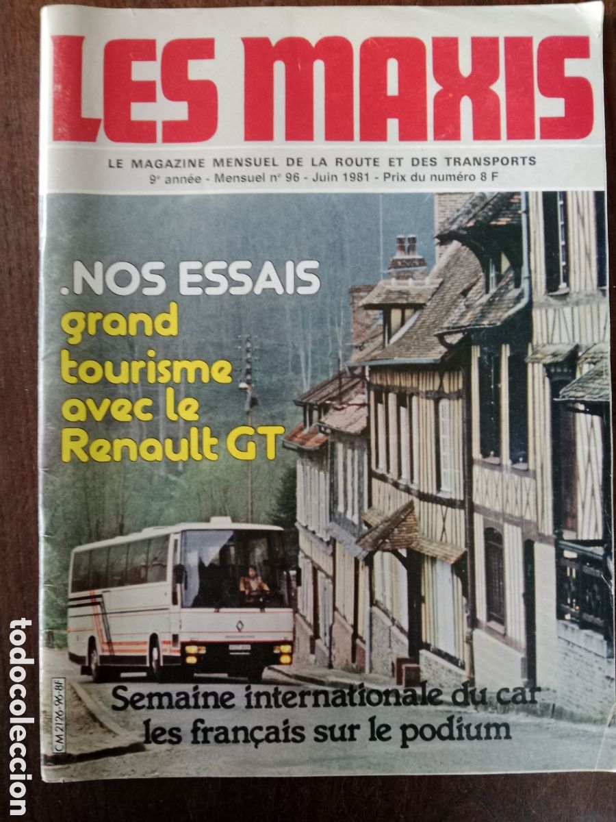 Coches: Revista les maxis n. 96 de 1981 cami&oacute;n autob&uacute;s