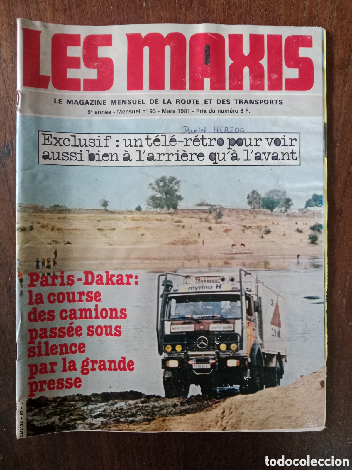 Coches: Revista les maxis n. 93 de 1981 cami&oacute;n