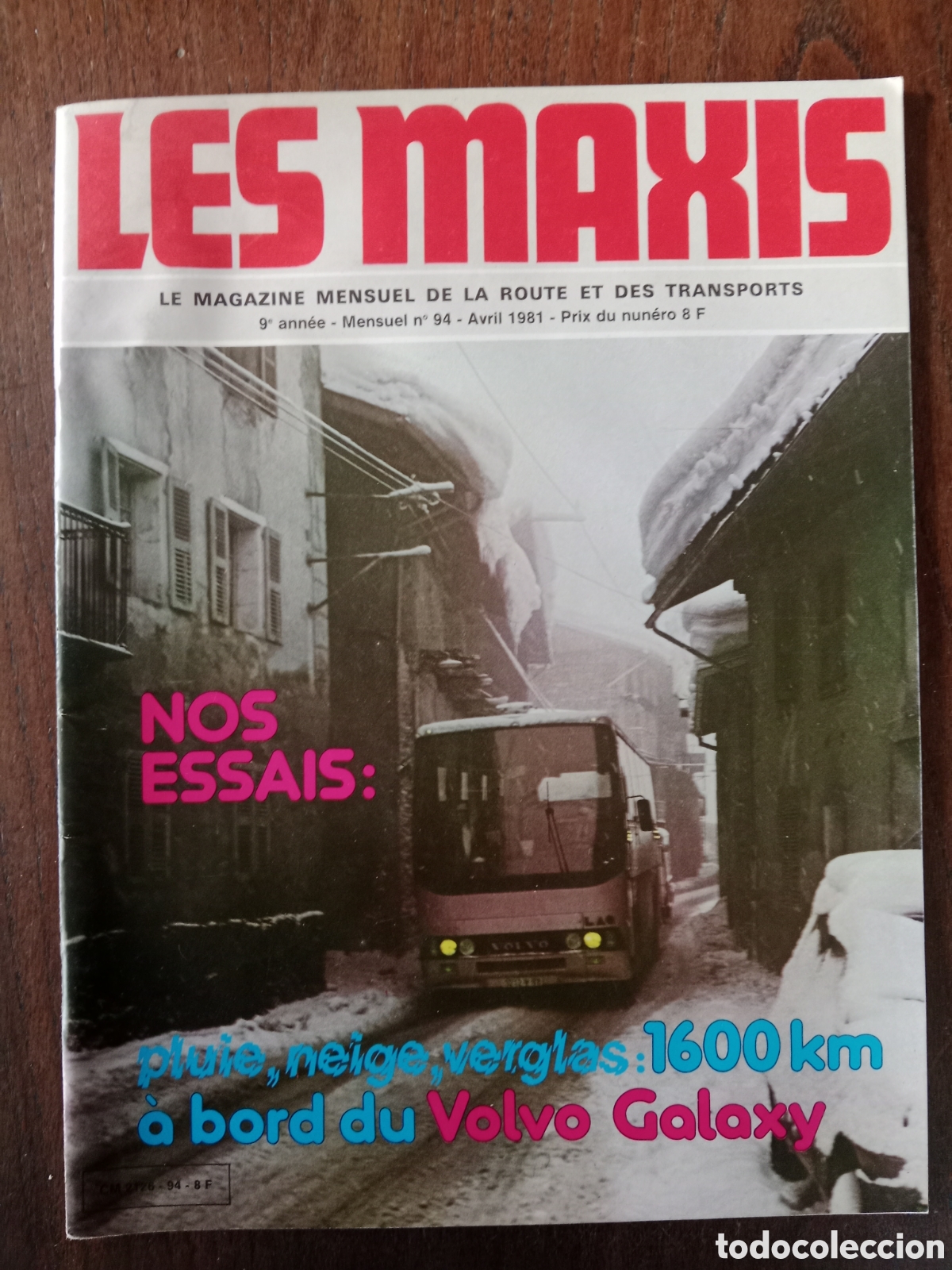 Coches: Revista les maxis n. 94 de 1981 cami&oacute;n