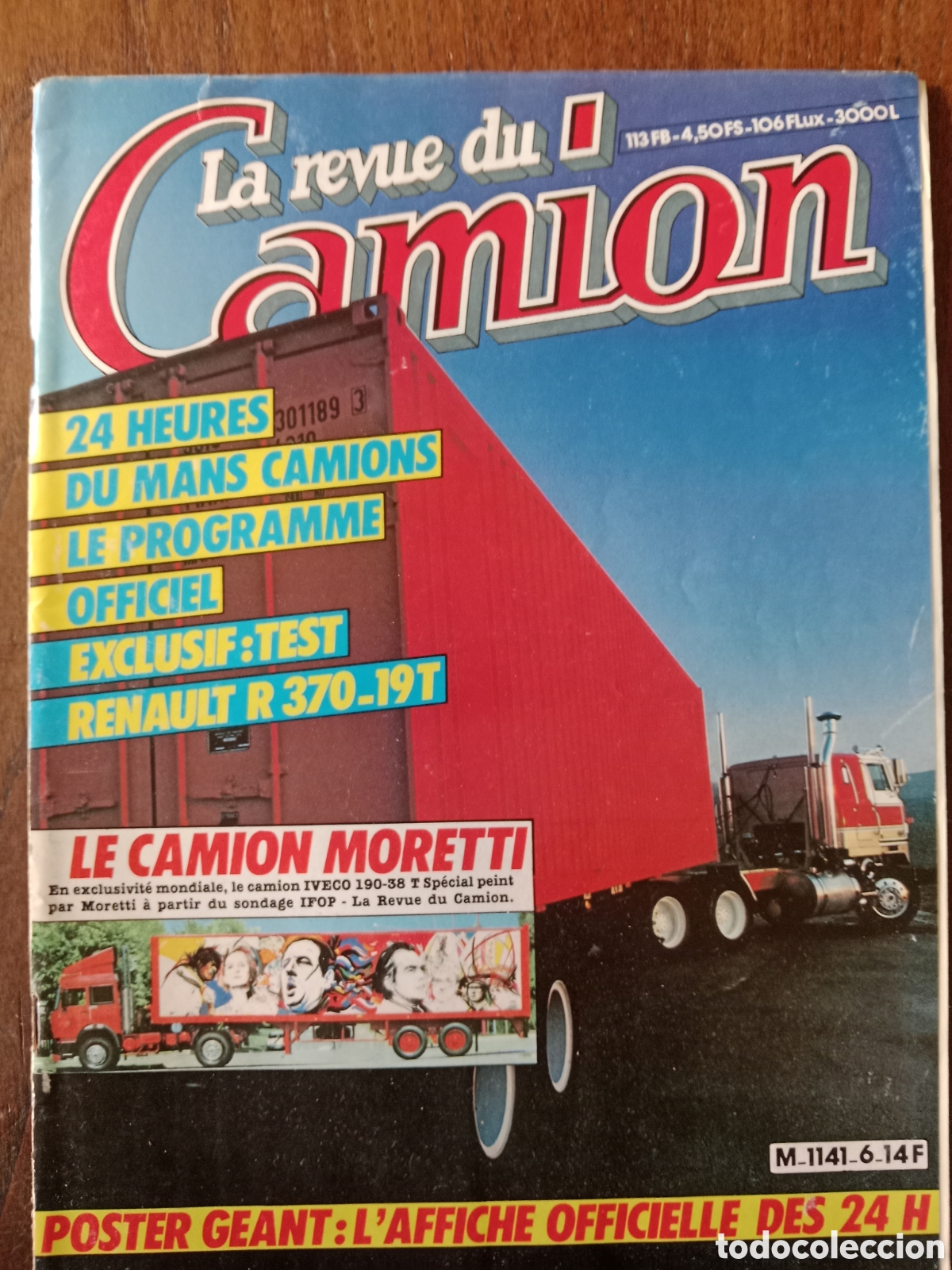 Coches: Revista du camion n. 6 de 1983 cami&oacute;n Renault