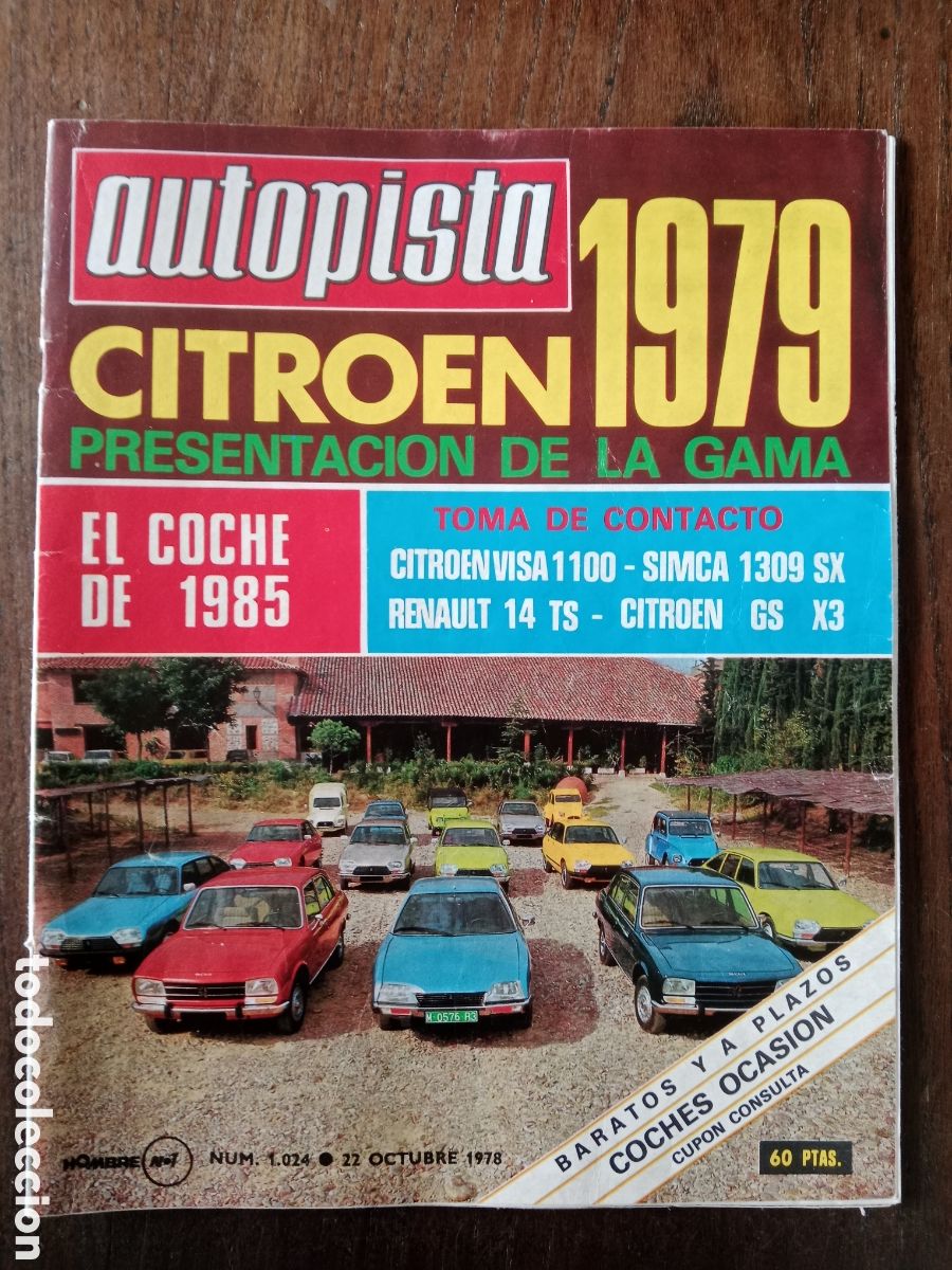 Coches: Revista autopista n. 1024 de 1978 autom&oacute;vil Pegaso