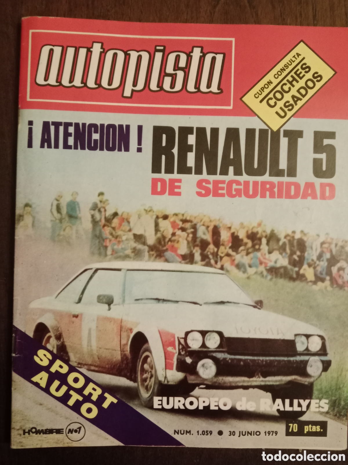 Coches: Revista autopista n. 1059 de 1979 autom&oacute;vil Renault