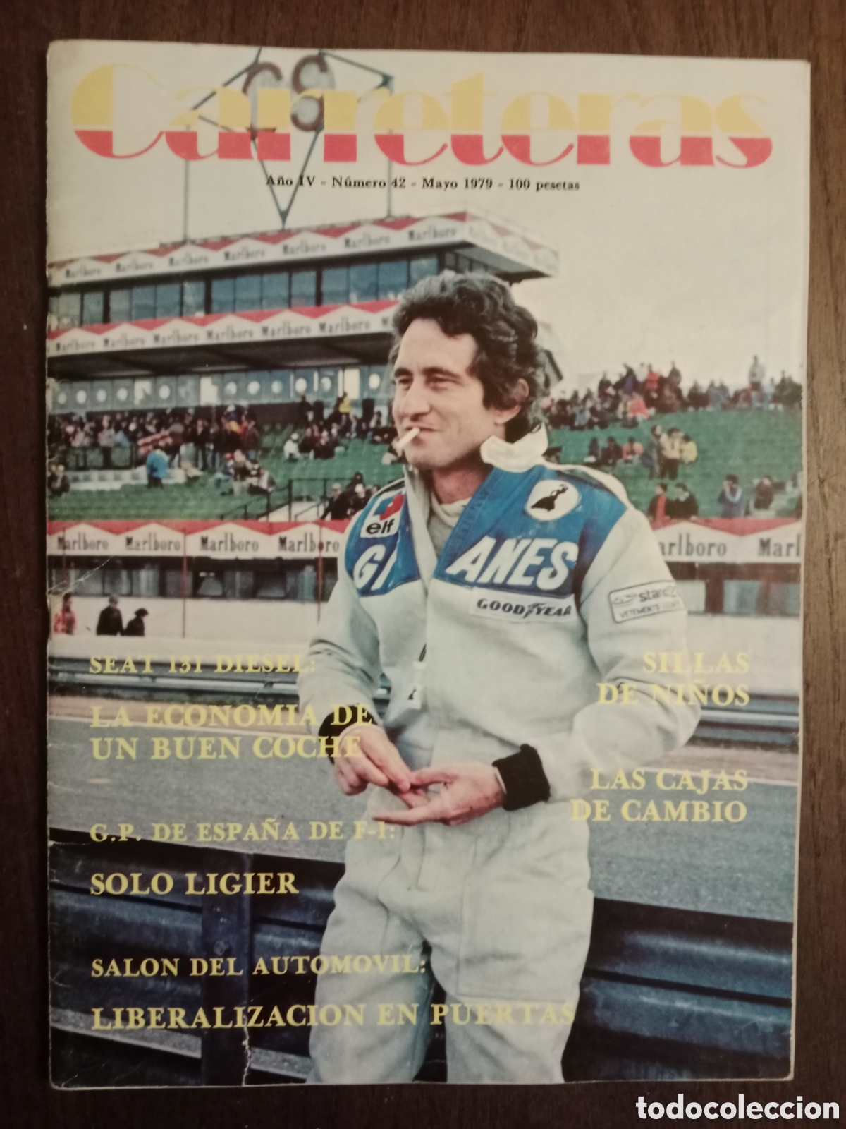 Coches: Revista carreteras n. 42 de 1979 autom&oacute;vil Seat
