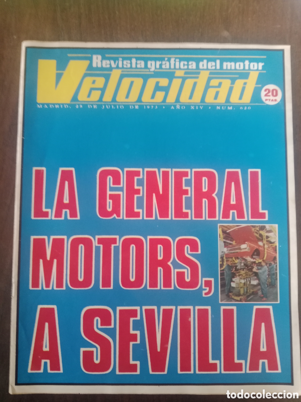 Coches: Revista velocidad n. 620 de 1974 autom&oacute;vil Mitsubishi