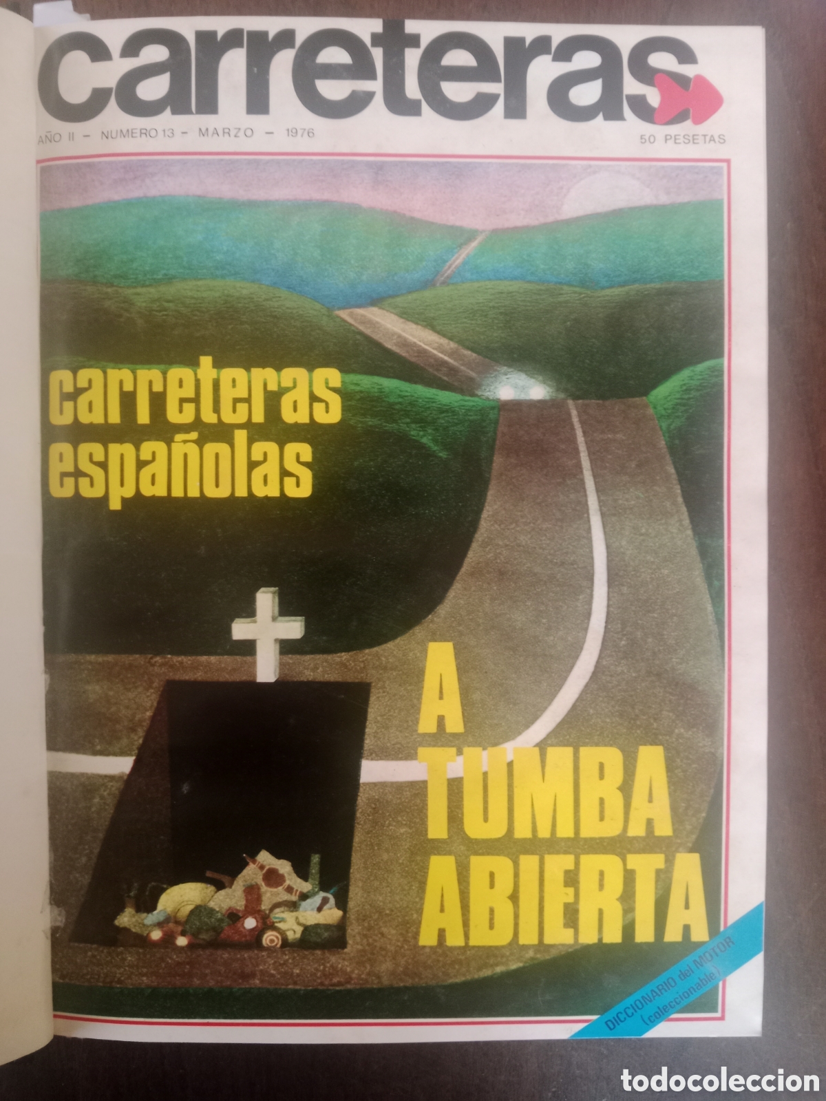 Coches: Tomo revistas carreteras de 1976 autom&oacute;vil