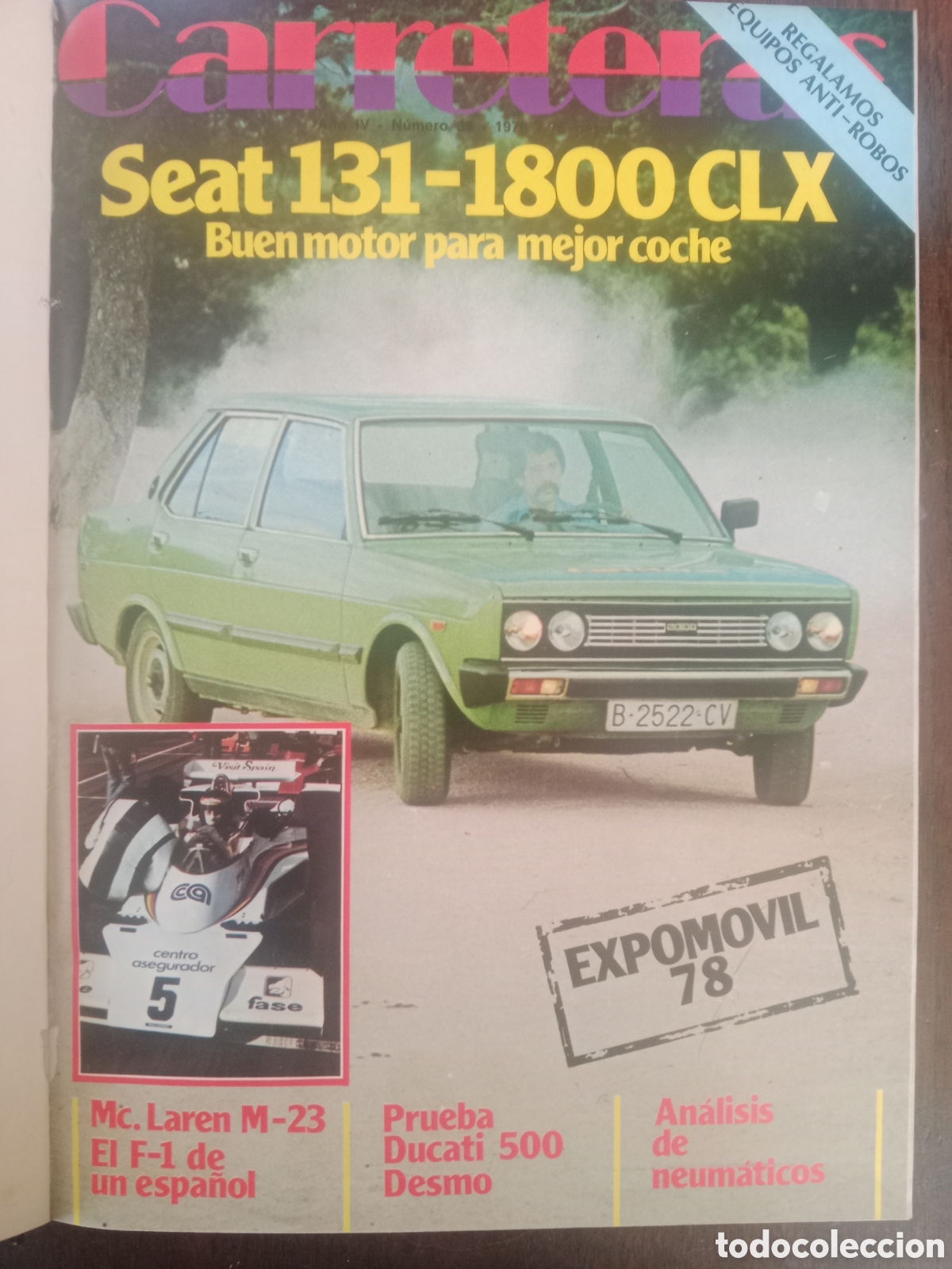 Coches: Tomo revistas carreteras de 1978 a 1979