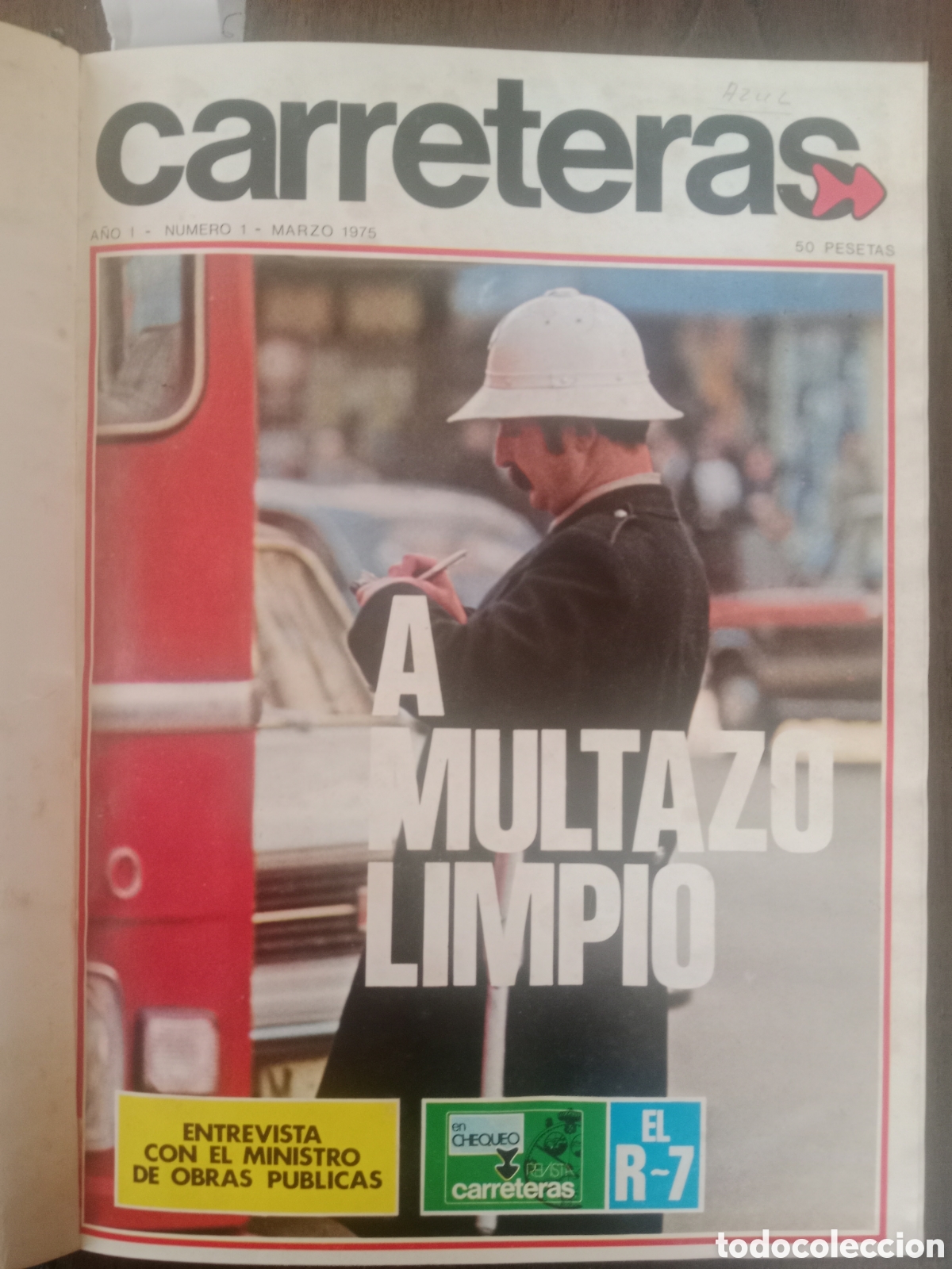 Coches: Tomo revistas carreteras de 1975 autom&oacute;vil
