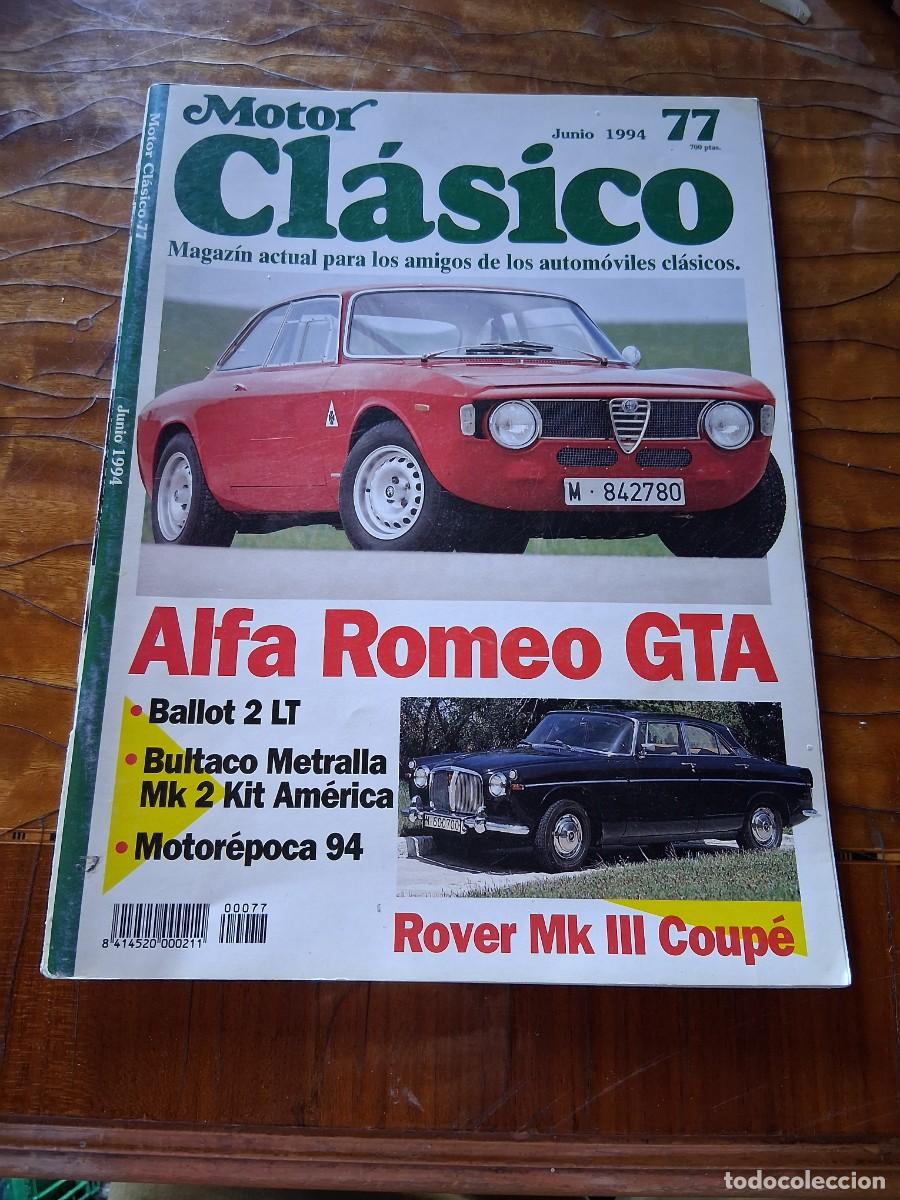 Coches: Coche Motor Clasico 77 Alfa Romeo GTA moto Bultaco Metralla Mk2 america Rover P5 Fernando Aranda