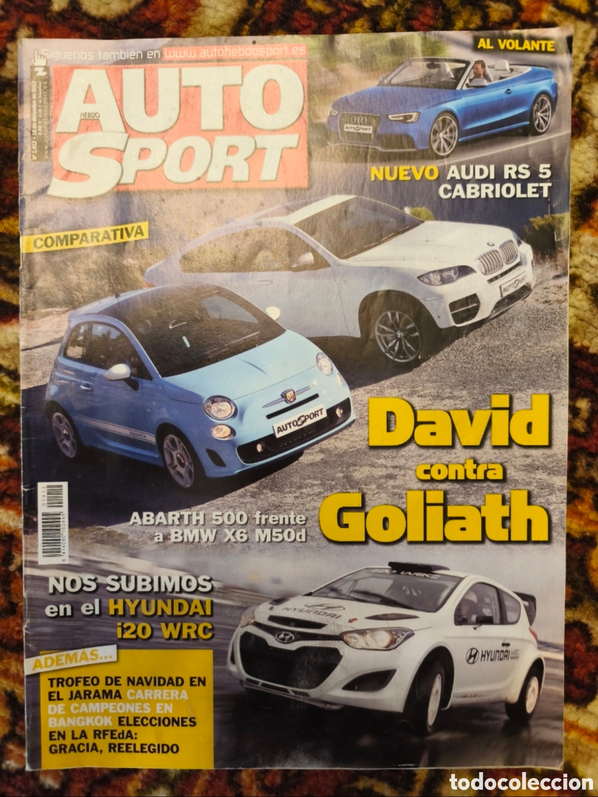 Coches: Revista auto Hebdo sport n1412