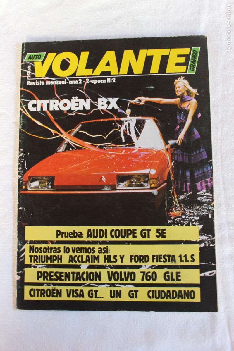 Coches: AUTO VOLANTE GRAFICO N&ordm; 2 CITROEN BX
