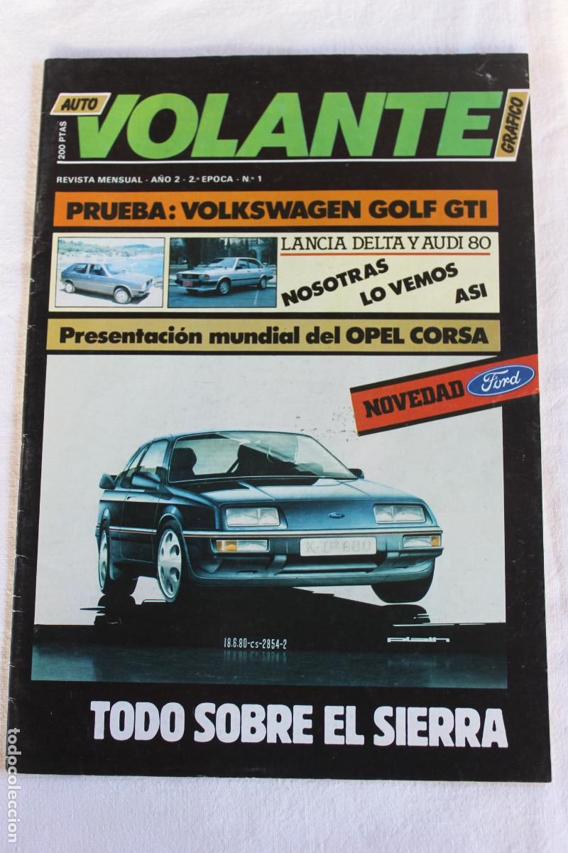 Coches: AUTO VOLANTE GRAFICO N&ordm; 1 OPEL CORSA