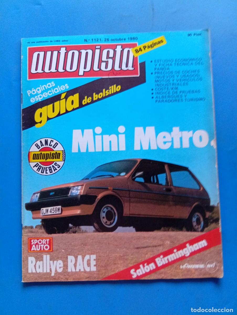 Coches: AUTOPISTA. N&ordm; 1121. A&Ntilde;O 1980. PRUEBA: MAZDA 323 FF. SEAT 131 CLX 2000. CAMPEONATO DEL MUNDO ... LEER