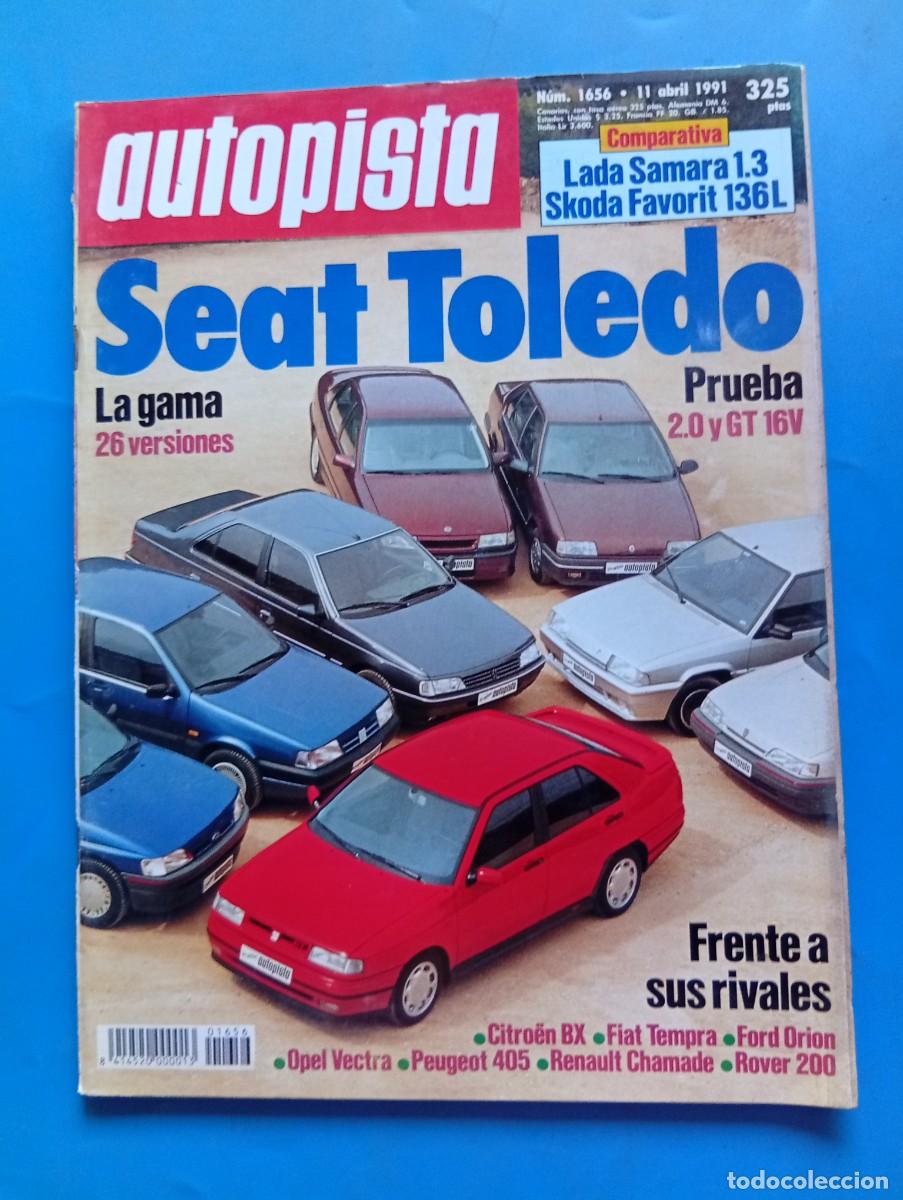 Coches: AUTOPISTA. N&ordm; 1656. A&Ntilde;O 1991. PRUEBA: MITSUBISHI RVR. SEAT TOLEDO 2.0i CAT. G.P. DE BRASIL... LEER.