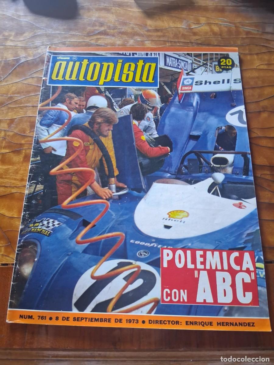 Coches: Revista coche Autopista 761 Rolls Royce Olive Sans maqueta