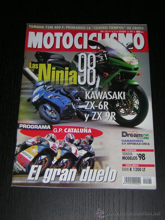 motociclismo nº 1542 - sep 1997 - kawasaki zx 6 - Buy Motorcycle