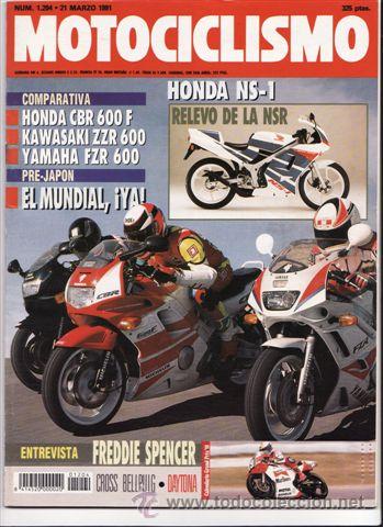 Voitures et Motocyclettes: REVISTA MOTOCICLISMO N&ordm; 1204 A&Ntilde;O 1991. PRUEBAS: YANAHA XTZ 660 TENERE. HONDA NS-1. JJ-COBAS 125.