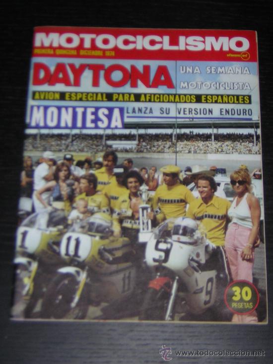Coches y Motocicletas: MOTOCICLISMO 1&ordf; QUINCENA DIC 1974 - MONTESA ENDURO 250 / BENELLI 250 2C / MOTO CROSS / TRIAL