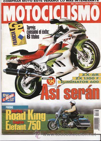 Automobili e Motociclette: REVISTA MOTOCICLISMO N&ordm; 1378 A&Ntilde;O 1994. AVANZE: ZX-6R, ELIMINATOR 600, VN 800 Y ZX 1100.