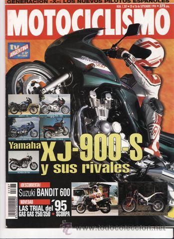 Automobili e Motociclette: REVISTA MOTOCICLISMO N&ordm; 1387 A&Ntilde;O 1994. PRU: ENFIELD EGLI. COMP: YAMAHA XJ 900 S FRENTE A SUS RIVALES