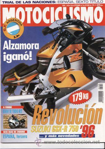 Autos und Motorr&auml;der: REVISTA MOTOCICLISMO N&ordm; 1440 A&Ntilde;O 1995. PRUEBA: BMW R 1100 RT. YAMAHA YP 250 MAJESTY.