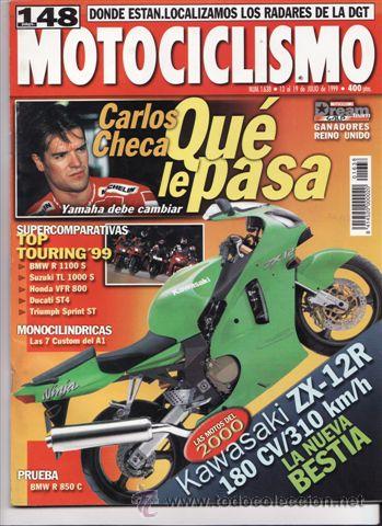 Cars and Motorcycles: REVISTA MOTOCICLISMO N&ordm; 1638 A&Ntilde;O 1999. PRU BMW R 850 C. HYOSUNG GRAND PRIX 125. COMP: BMW R 1100 RS,