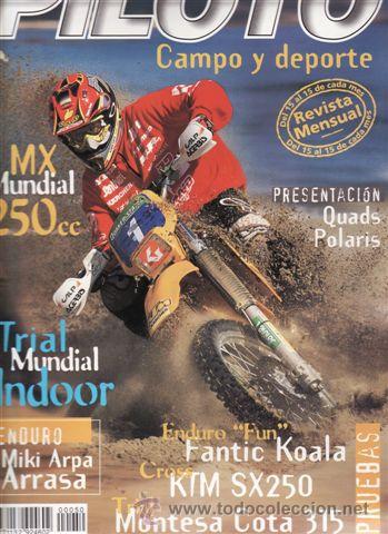 Coches y Motocicletas: REVISTA PILOTO N&ordm; 50 A&Ntilde;O 1997. PRUEBA: FANTIC KOALA. RIEJU FIRST. KTM SX 250. MONTESA COTA 315.