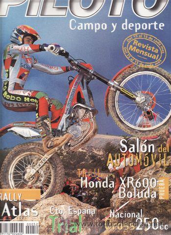 Autos und Motorr&auml;der: REVISTA PILOTO N&ordm; 52 A&Ntilde;O 1997. PRUEBA: HONDA XR 600 BOLUDA. REPORTAJES Y DEPORTE PREGUNTAR.