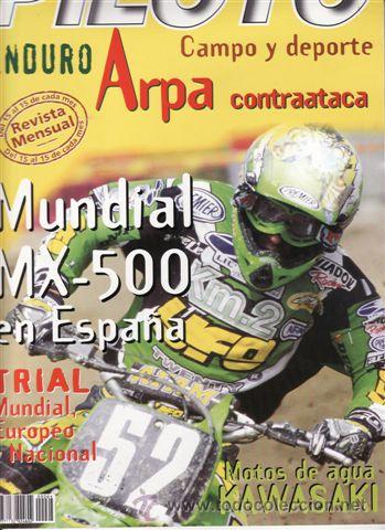 Automobili e Motociclette: REVISTA PILOTO N&ordm; 64 A&Ntilde;O 1998. PRUEBA: HUSQVARNA TC 610. REPORTAJES Y DEPORTE PREGUNTAR.