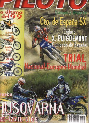 Automobili e Motociclette: REVISTA PILOTO N&ordm; 67 A&Ntilde;O 1998. PRUEBA: HUSQVARNA 125 WRE. PRUEBA: HUSQVARNA TE 610 E. REPORTAJES Y D