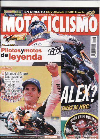 Voitures et Motocyclettes: REVISTA MOTOCICLISMO N&ordm; 1750 A&Ntilde;O 2001. PRU: BMW F 650 RALLYE. COMP: HONDA CBR 1100 XX, BMW 1200 RS