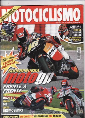 Autos und Motorr&auml;der: REVISTA MOTOCICLISMO N&ordm; 1864 A&Ntilde;O 2003. PRUEBA: GILERA NEXUS 500. REPORTAJES Y DEPORTE PREGUTAR.