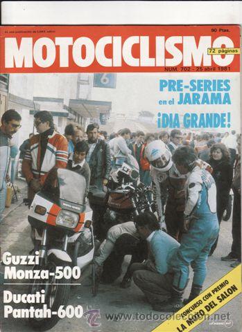 Automobili e Motociclette: REVISTA MOTOCICLISMO N&ordm; 702 A&Ntilde;O 1981.  REPORTAJES Y DEPORTE PREGUNTAR.